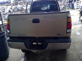 2002 TOYOTA TUNDRA, GOLD, SR5 MODEL, 4.7L, AT, 2WD.  Z25253